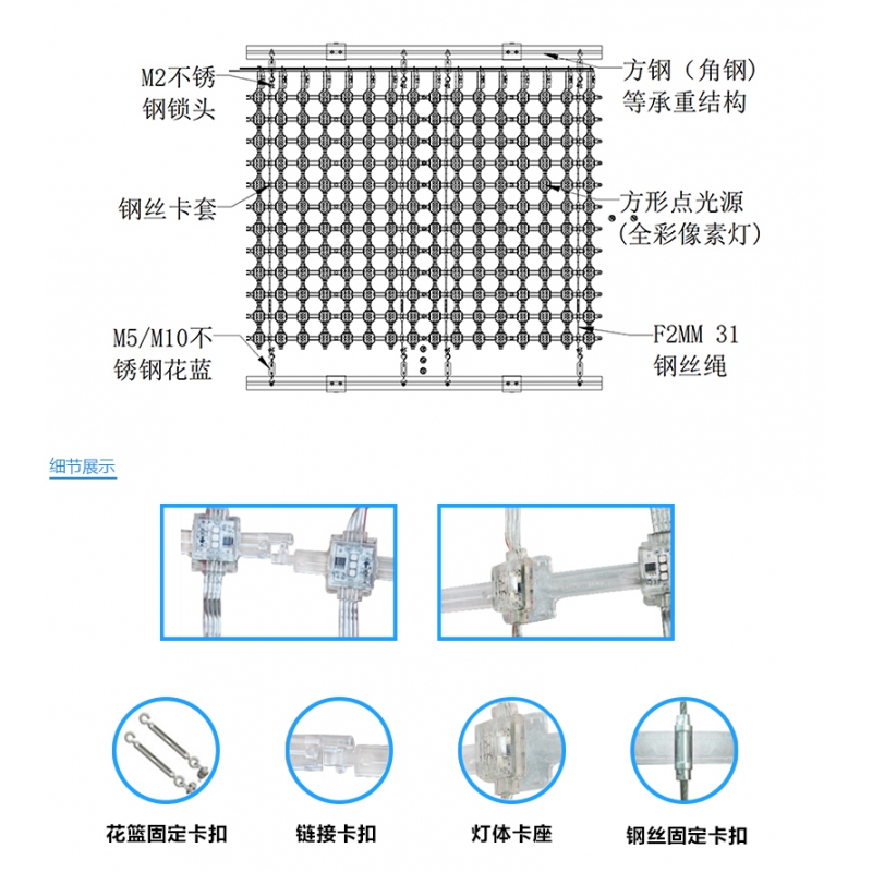 P62.5全彩網(wǎng)格屏，網(wǎng)格軟屏，戶(hù)外LED網(wǎng)格屏