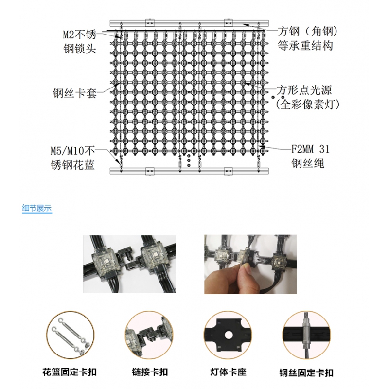 P38.5 LED 網(wǎng)格屏，LED網(wǎng)格軟屏，戶(hù)外LED網(wǎng)格屏